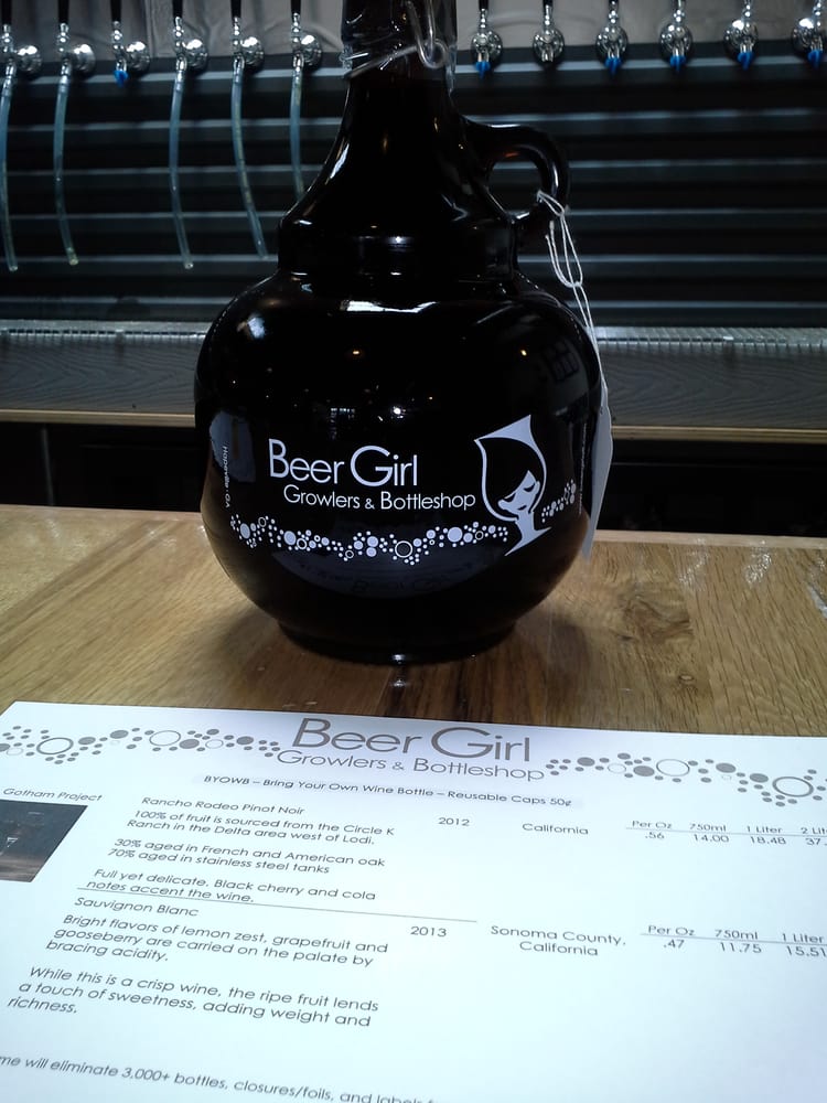 Beer Girl Growlers & 12 Photos Beer, Wine & Spirits