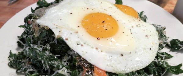 Kale salad at Northern Spy Co.