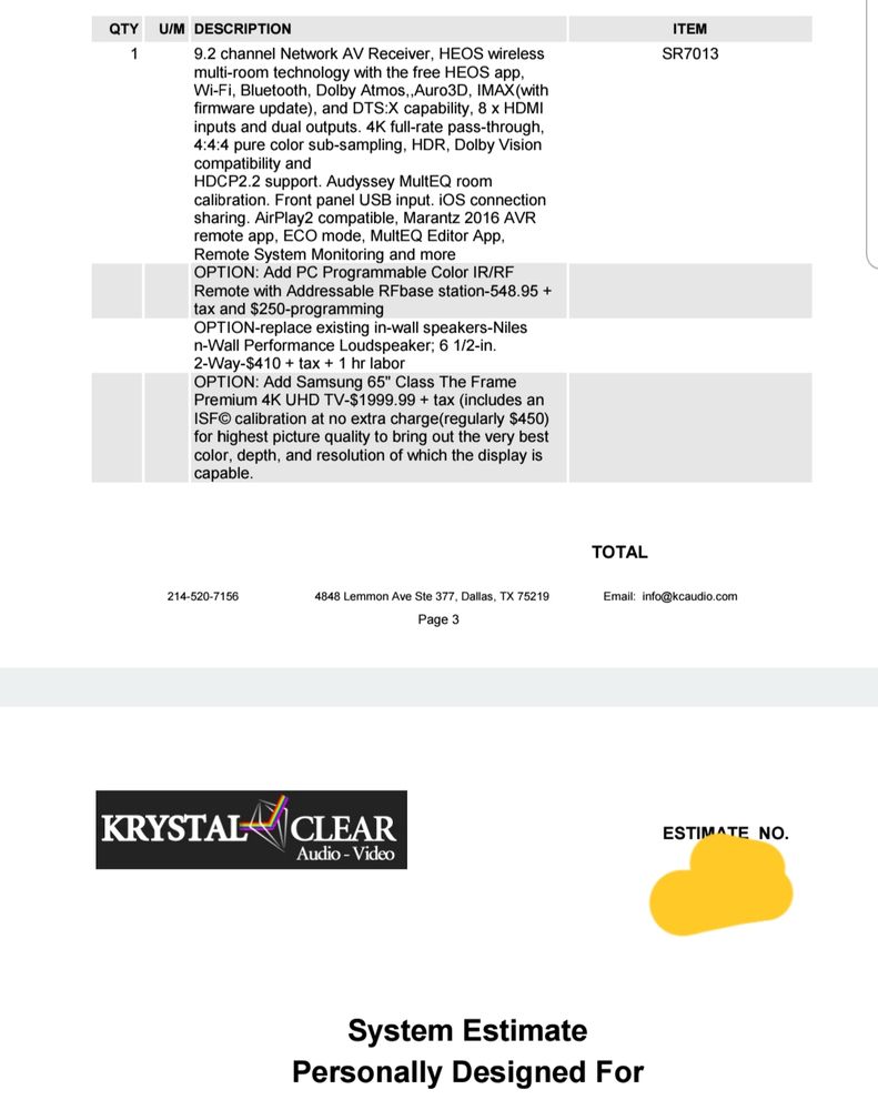 Krystal Clear Audio-Video