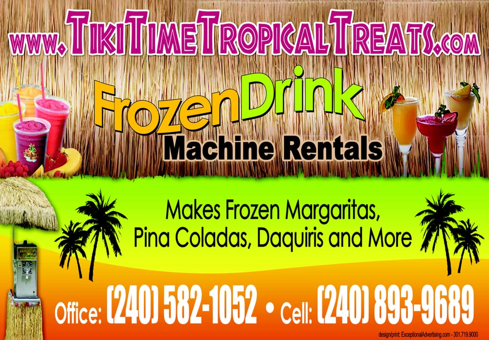 Tiki Time Tropical Treats
