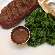 On Rodeo Bistro & Lounge - Beverly Hills, CA, United States. 14oz NY steak