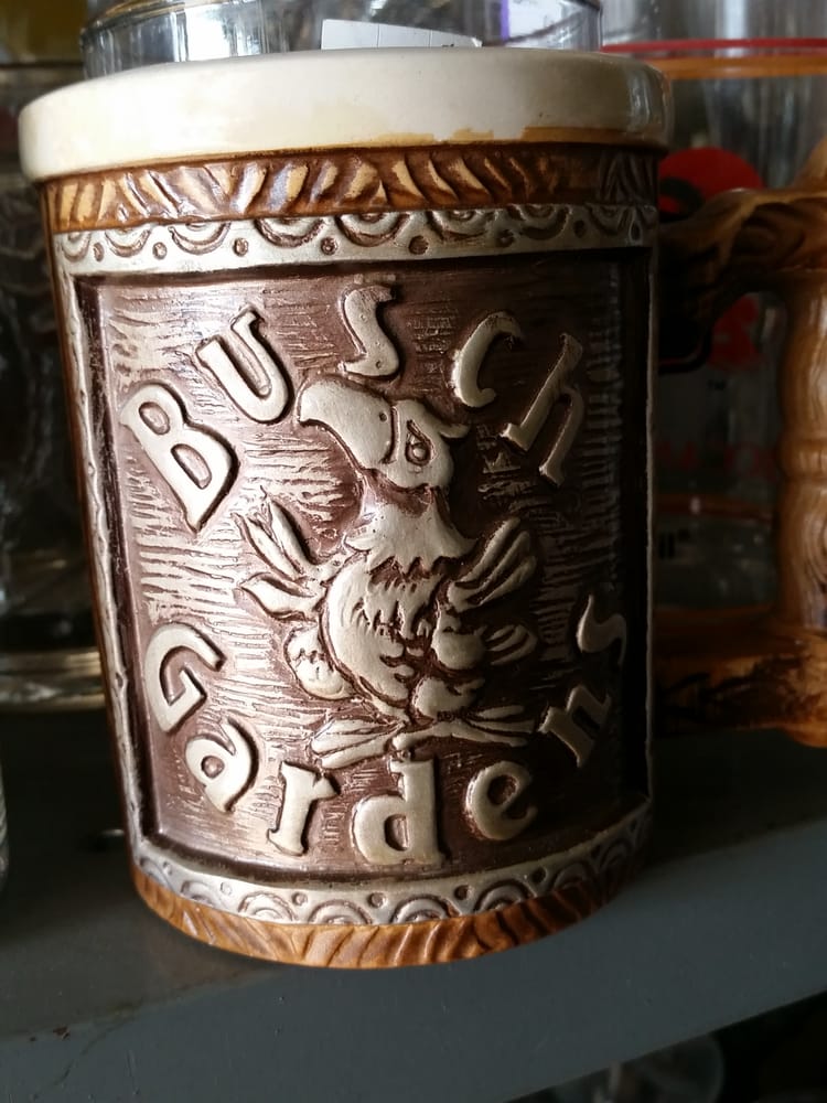 Found THIS Ancient Busch Gardens mug Yelp