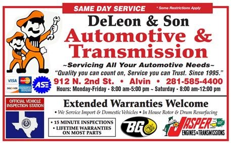 DeLeon & Son Automotive & Transmission