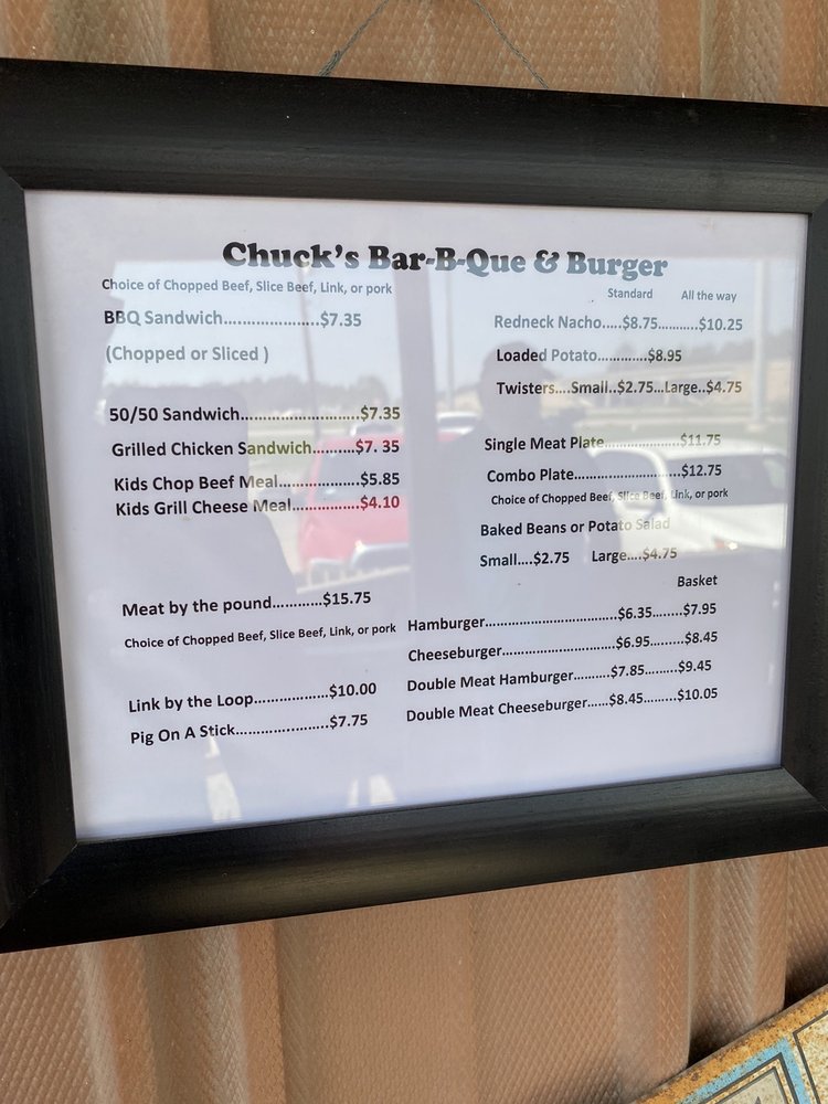 Chuck's Bar-BQ & Burgers