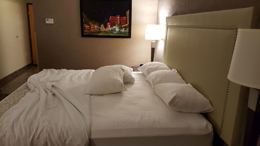 King Size Bed Sorry For Moving The Pillows Before Pic I Need To Photo Of Drury Inn Suites Amarillo Tx United States King