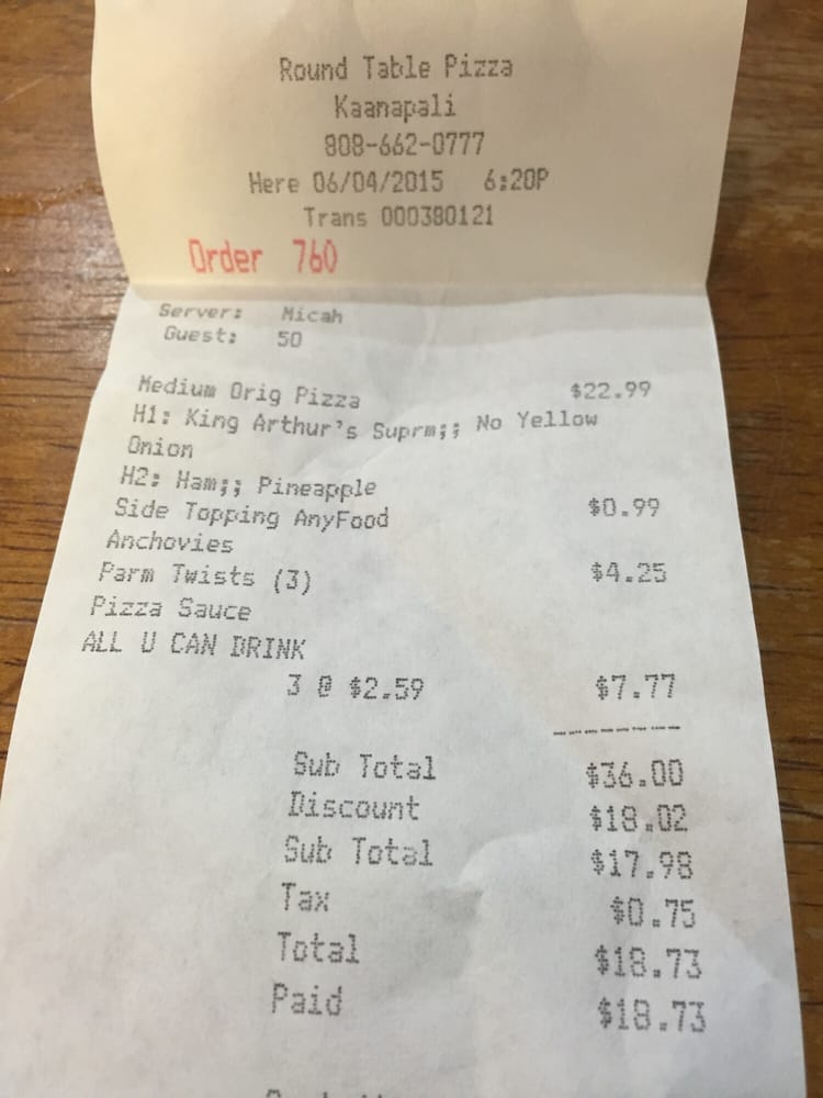 50 Active Duty Military Yelp Photo Of Round Table Lahaina Hi United States 50 Active