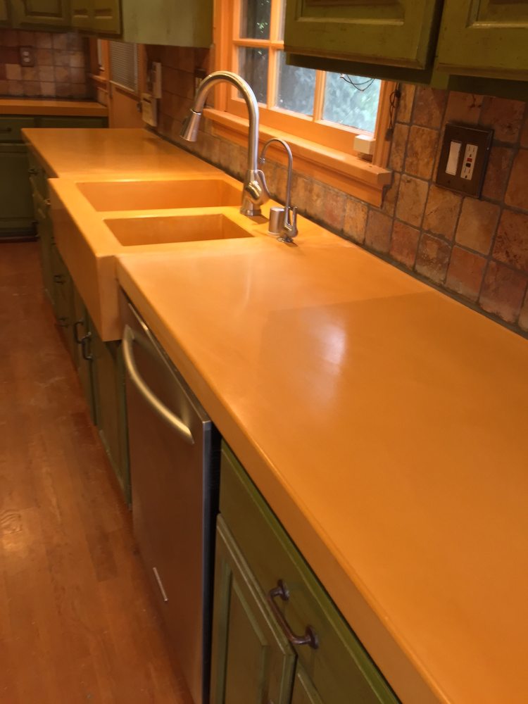 Gary Bornstein S Beautiful Countertops Installed By Michael Uphoff Photo Of Los Angeles Concrete Design Ca United States Gary