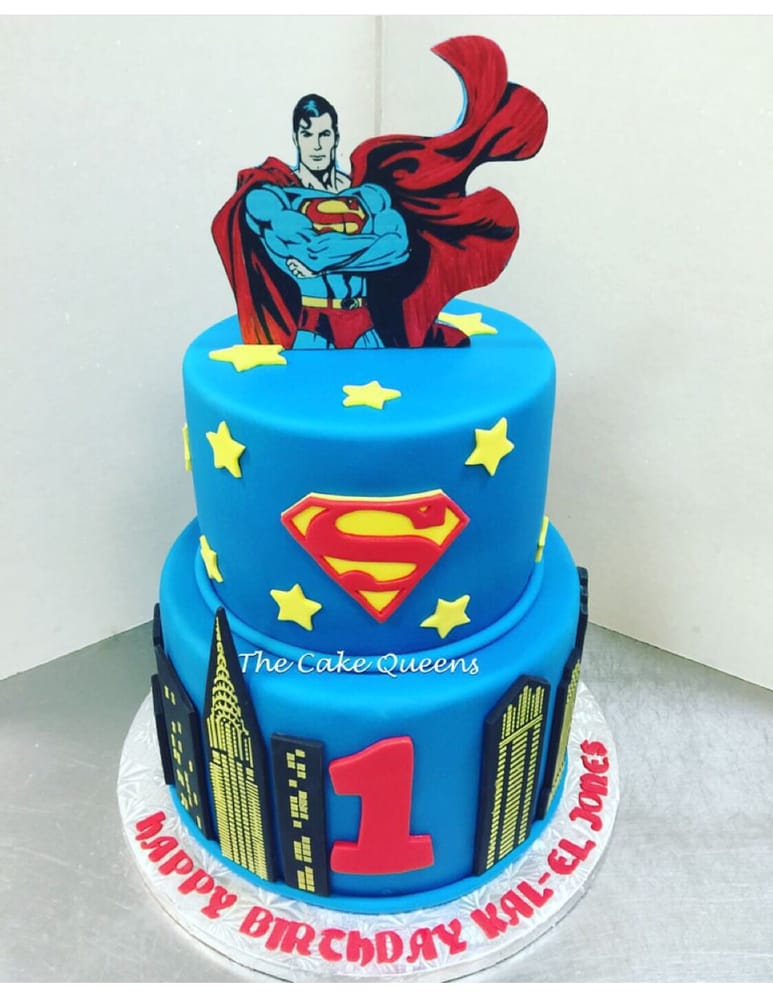 superman birthday cake yelp