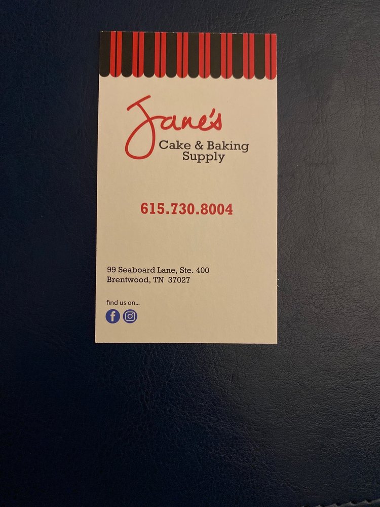 Jane's Cake & Baking Supply