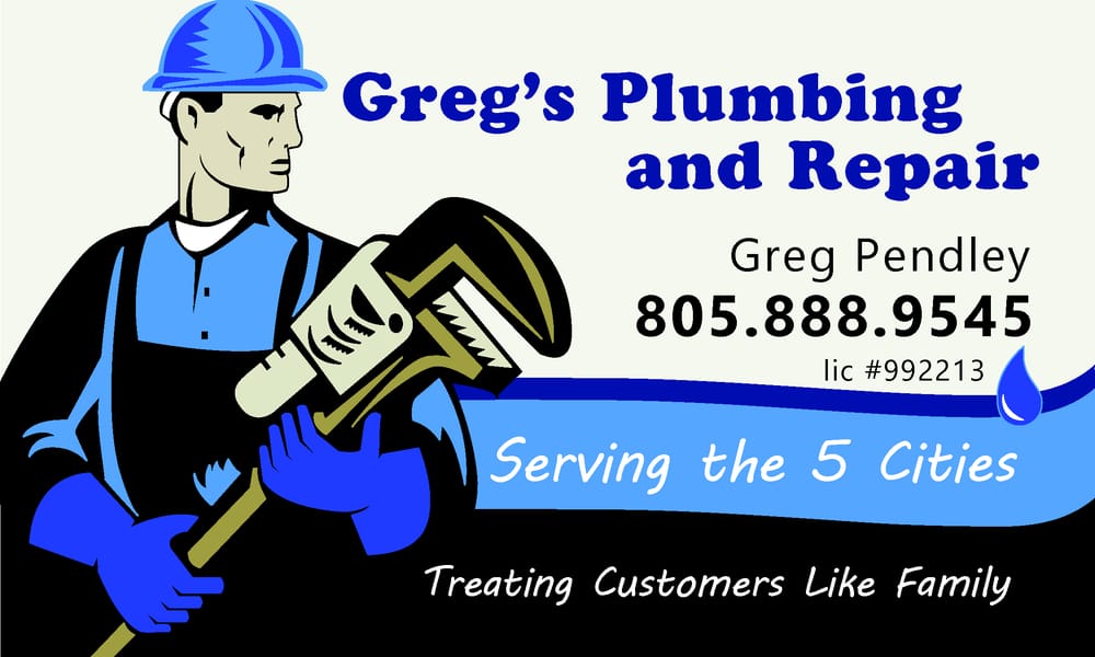 Greg’s Plumbing and Repair Plumbing Grover Beach, CA Phone Number Yelp