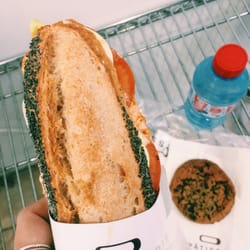 Photo de La Pâtisserie Cyril Lignac , Paris, France. Sandwich lunch combo for 9.5