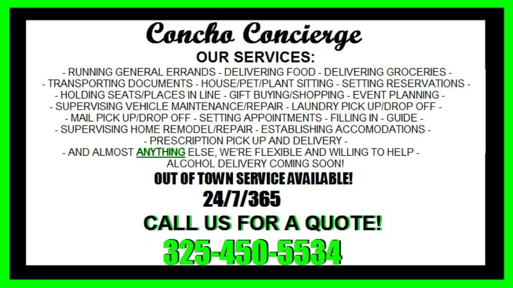 Concho Concierge