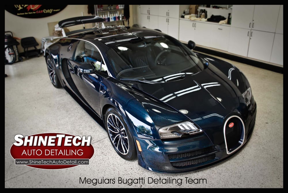 This Is A Bugatti Veyron Super Sport 3 Million Dollar Car I Was Photo Of Shinetech Auto Detailing Buena Park Ca United States This Is