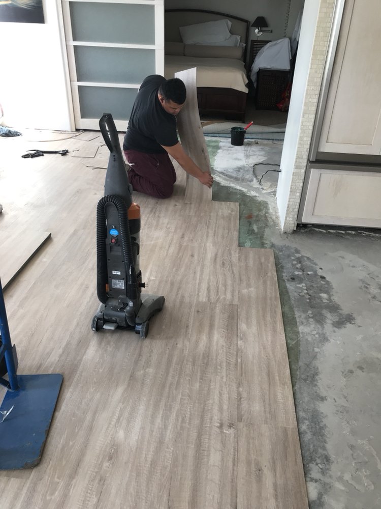 New Vinyl Plank Installation With Brother Dave Kardean Yelp Photo Of N2it Property Services Honolulu Hi United States New Vinyl Plank