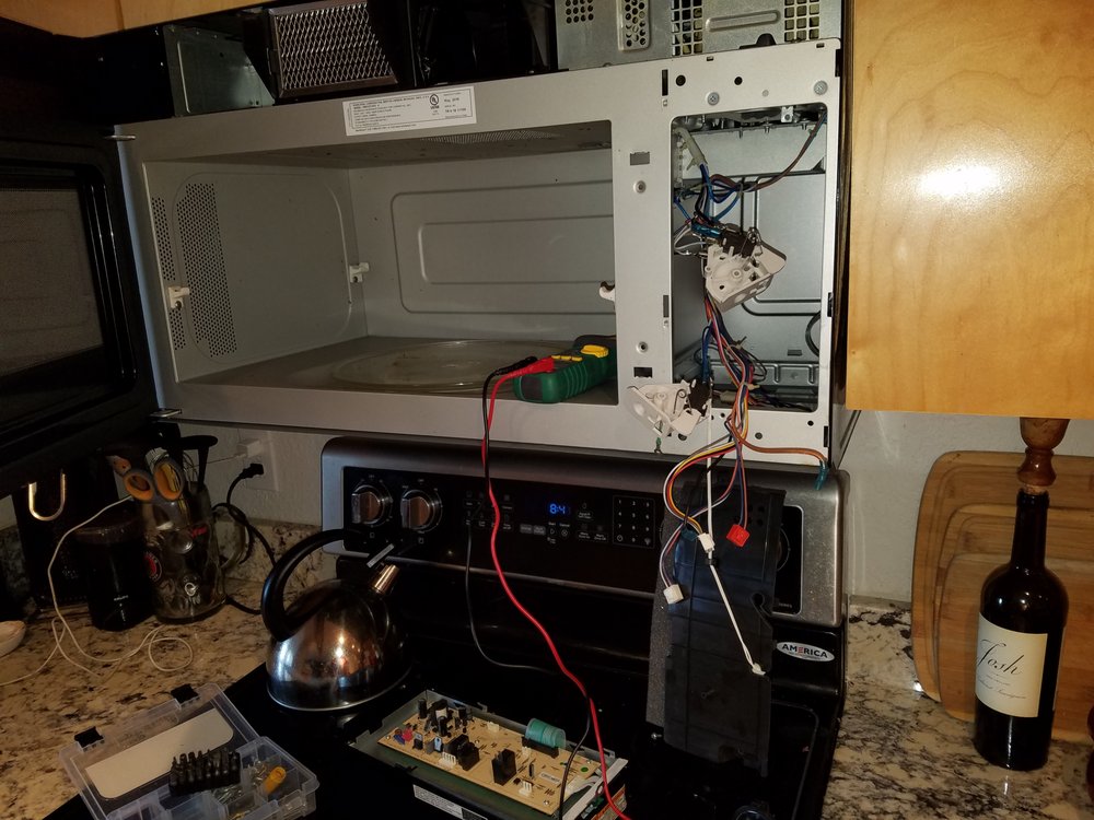 Whirlpool Microwave Wmh32519fs Repair Worked But Not Heated Safety Photo Of Elecson Liance Repair Saint Petersburg Fl United States Whirlpool Microwave