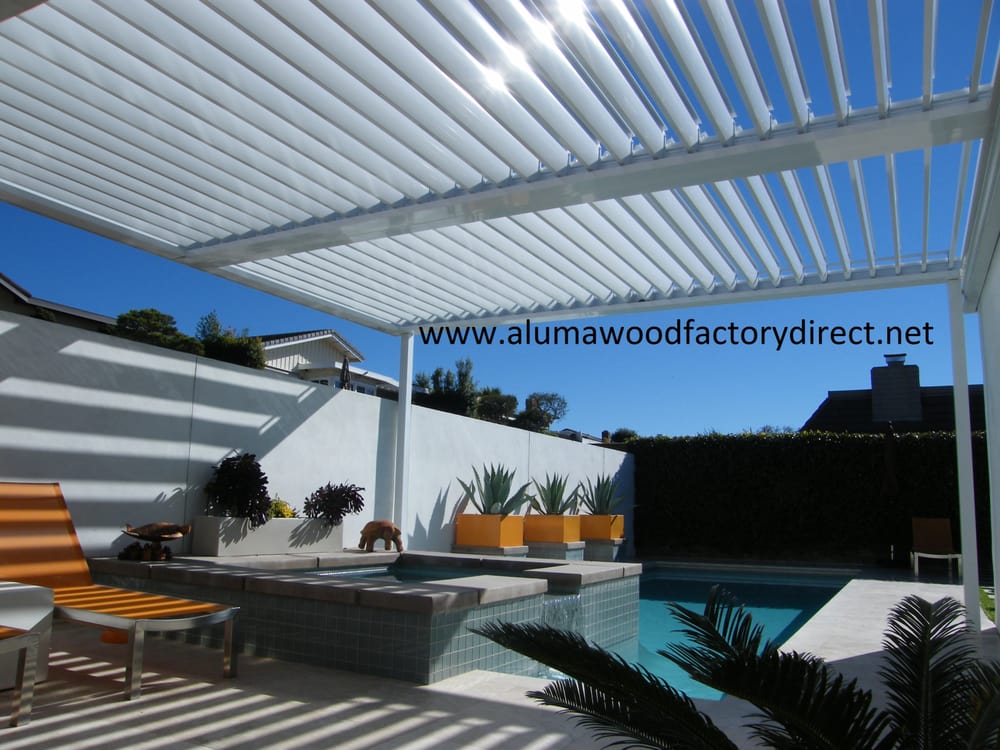 Equinox Louvered Roof Patio Cover Over Outside Bar Area Equinox Louvered Roof Patio Cover Over Outside Bar Area Contemporary And Modern Yelp