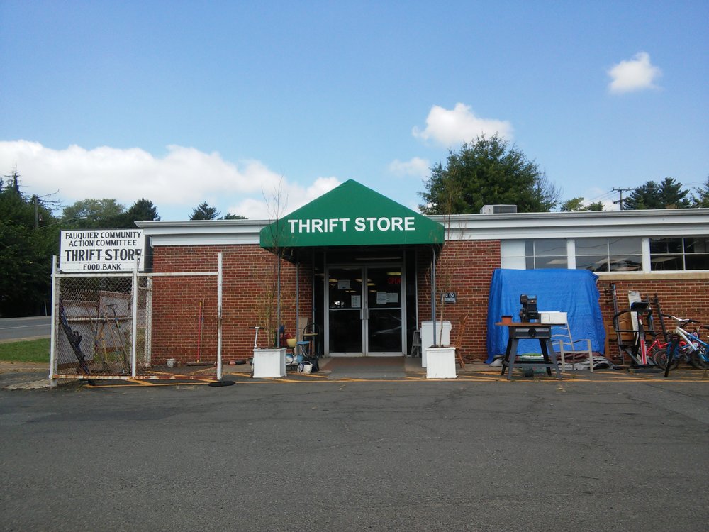 Fauquier Community Food Bank and Thrift Store Thrift Stores 249 E