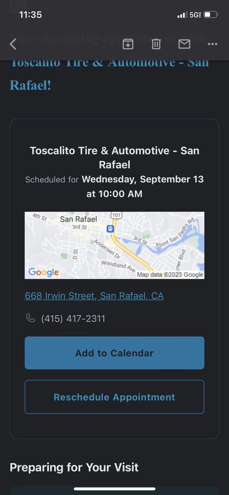 Toscalito Tire & Service