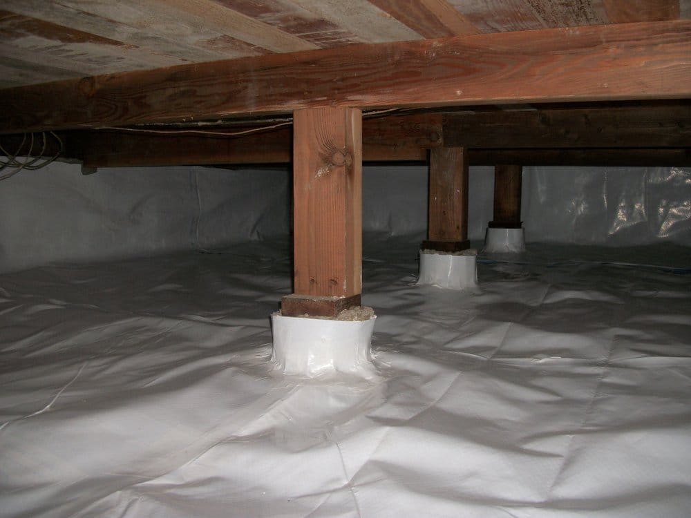 20 Mil Moisture Barrier In A Crawl E Yelp 40 Photos For E Mora Construction The Crawl Specialists