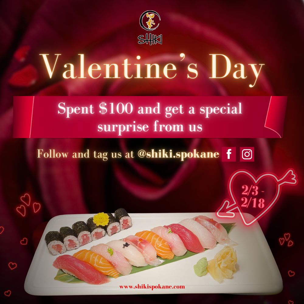 Shiki Sushi Bar & Japanese Grill - Spokane