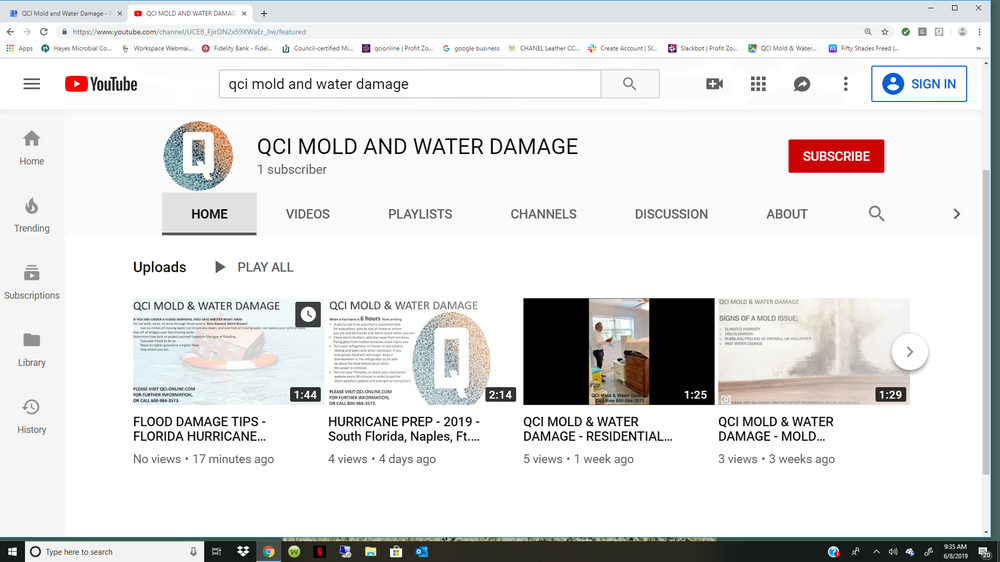 QCI Mold and Water Damage