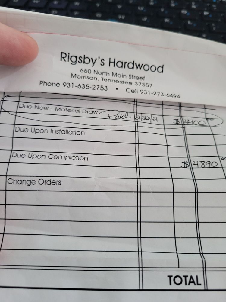 image of business Rigsby Hardwood Floors