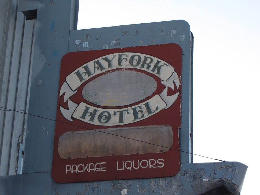 Hayfork Hotel & Cocktails Bars 7271 CA3, Hayfork, CA Phone