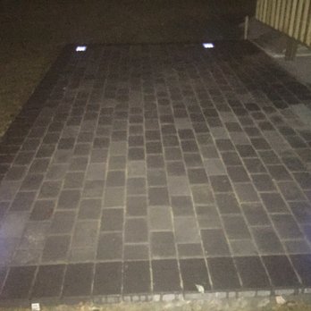 Cambridge Pavers With Solar Led Paver Lights For One Cambridge Pavers With Solar Led Paver Lights For One