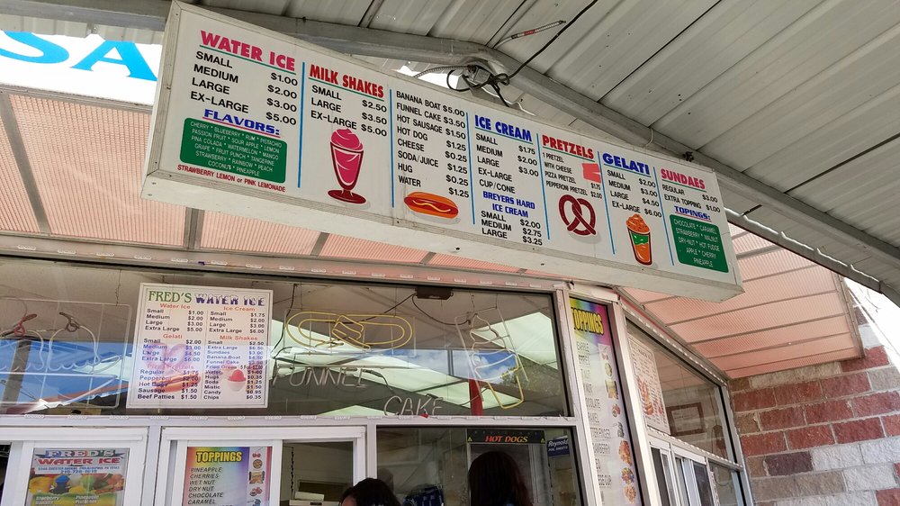 Fred’s Water Ice 23 Photos & 14 Reviews Ice Cream & Frozen Yogurt