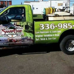 Sharp Edge Lawn Care Get Quote Landscaping King Nc Phone Photo Of Sharp Edge Lawn Care King Nc United States Spraying Truck