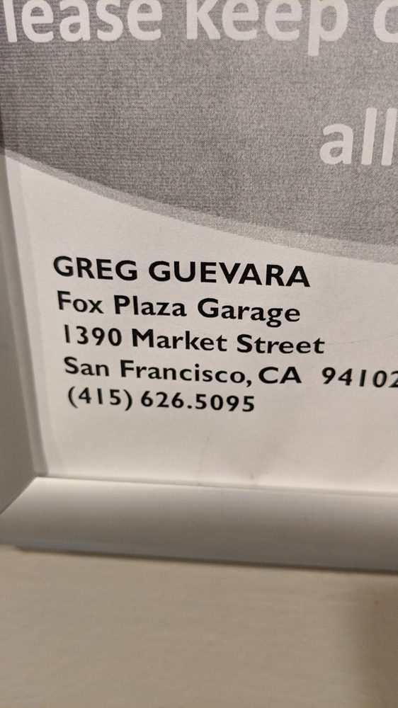 Fox Plaza Garage