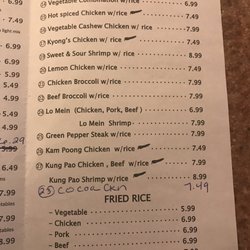 Korean Garden Restaurants 414 E Jackson St Willard Mo Photo Of Korean Garden Willard Mo United States Menu Page 2