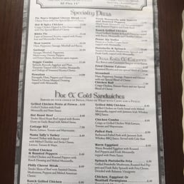 Photos For Pie Man S Menu Yelp