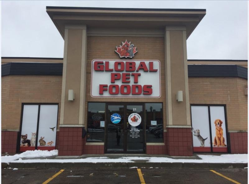 Global Pet Foods Pet Stores 993 Fir Street, Sherwood Park, AB