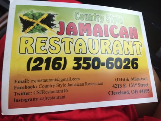 country style jamaican restaurantphoto