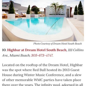 Dream South Beach 429 Photos 227 Reviews Hotels 1111 Collins Photo Of Dream South Beach Miami Fl United States This Place