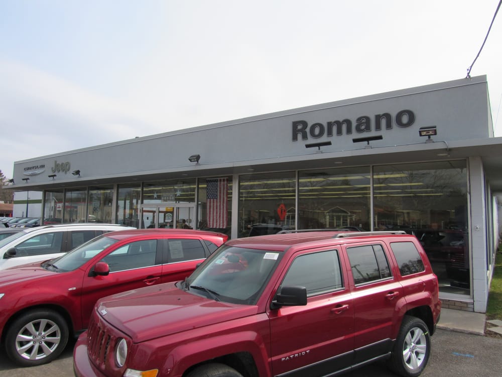 Romano Chrysler Jeep Car Dealers 215 W Genesee St, Fayetteville, NY