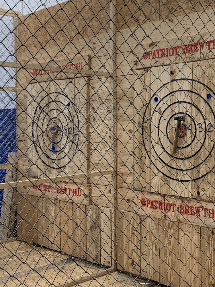 Patriot Brew Thru and Axe Throwing