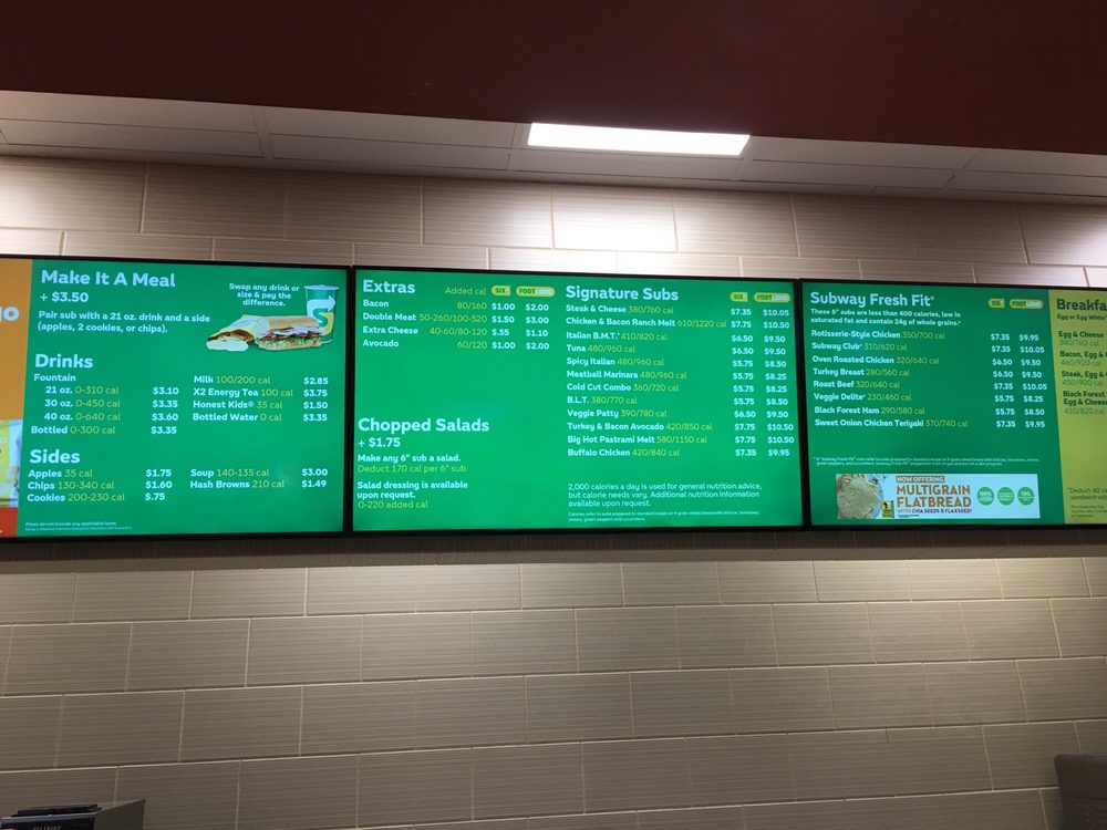 Subway 11 Reviews Sandwiches 3355 Las Vegas Blvd, The Strip, Las