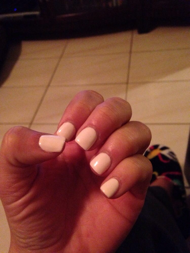 3 Days After My Gel Overlay With Polish Ps I Have Very Short Photo Of Five Star Nail Miami Fl United States 3 Days After