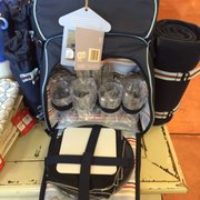 Photo of Avoca - Dublin, Republic of Ireland. Picnic bag back ready to go