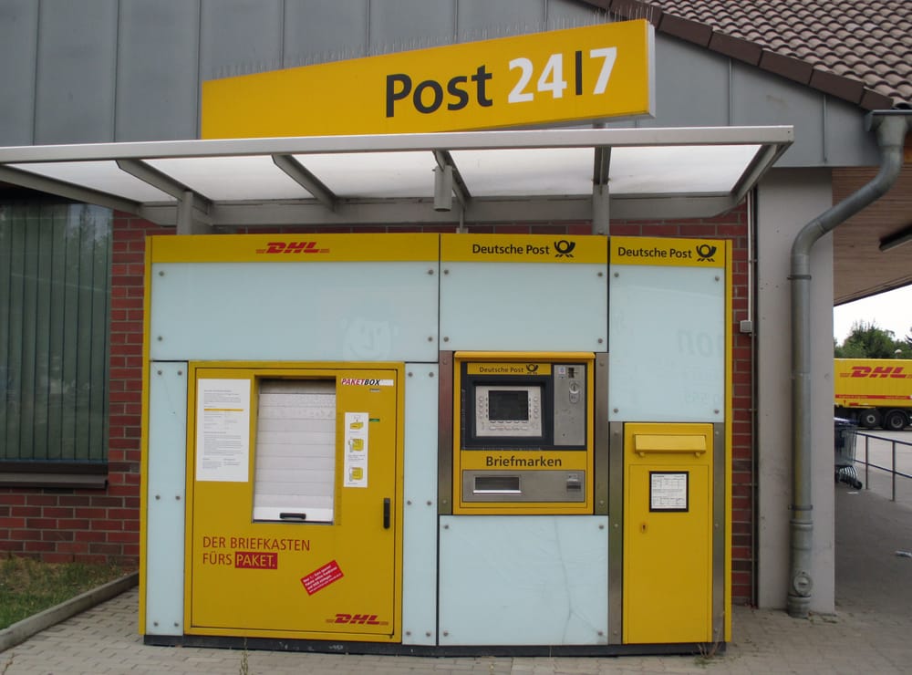 Paketbox der Deutschen Post - Post Offices - Schönefelder Chaussee 174 ...