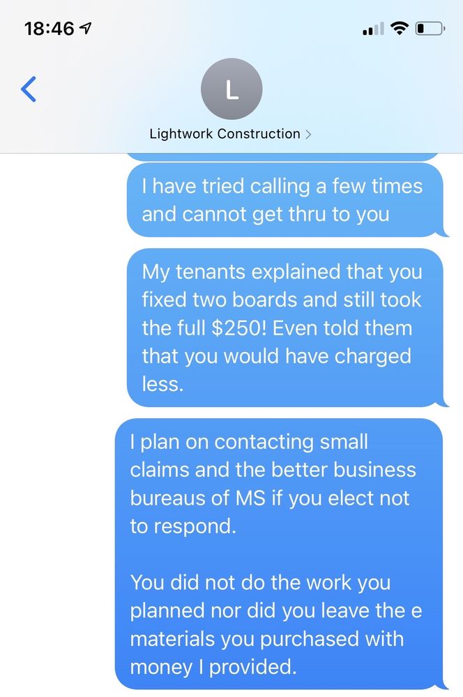 image of business Lightwork Construction