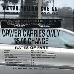 Friendly Cab 107 Reviews Taxis 4849 E 12th St East Oakland Photo Of Friendly Cab Oakland Ca United States Rates They Also