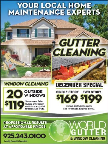 World Gutter & Window Cleaning - Window Washing - Livermore, CA - Phone