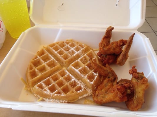 Image for country style chicken and waffles