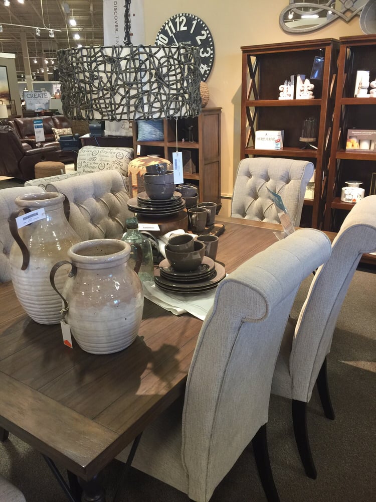 Rustic French Country Table And Chairs Yelp Photo Of Ashley Home Lakeland Fl United States Rustic French Country Table