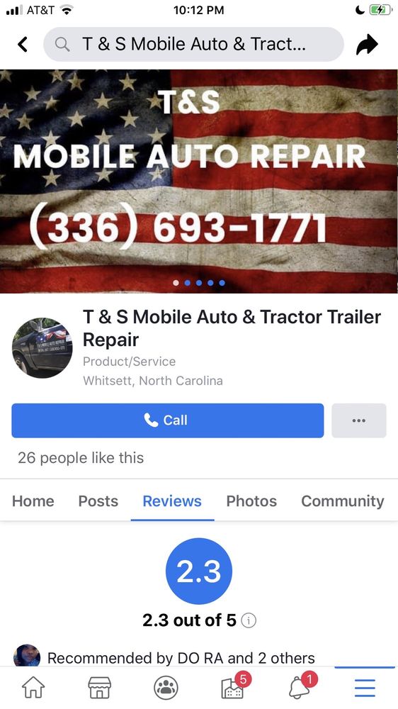 T & S Mobile Auto Repair