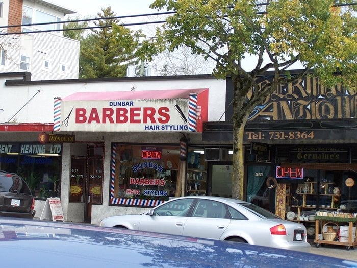 Dunbar Barbers Hairstyling Hair Salons 4264 Dunbar Street, Dunbar