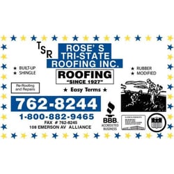 roses tri state roofing roofing 1214 3rd ave scottsbluff ne tri state roofing sheet metal company